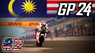 MOTOGP 24  CAREER 2  RED FLAG IN SEPANG [upl. by Held667]