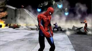 SpiderMan Web of Shadows Intro HD Test [upl. by Nirra711]