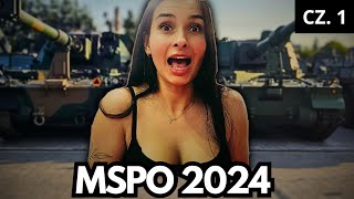 NAJWIĘKSZE TARGI ZBROJENIOWE W POLSCE  MSPO 2024 [upl. by Colby]