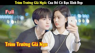 Review Phim Trùm Trường Giả Ngốc Cua Đổ Cô Bạn Học Xinh Đẹp Full  Tea Phim [upl. by Sivartal]