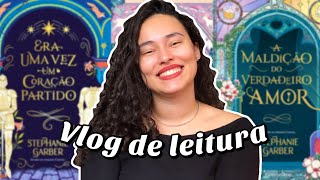 Li Era Uma Vez Um Coração Partido pela primeira vez  vlog de leitura [upl. by Nyrehtak]