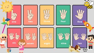 Easy Counting  Educational Video for Kids  Learn Counting Numbers 1 to 10 [upl. by Cornia152]