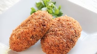 Potato Korokke croquette Recipe  Japanese Cooking 101 [upl. by Aenal]