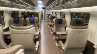 Frecciarossa Trenitalia Business Quiet Class Venice to Rome Venezia San Lucia Roma Termini ITALY [upl. by Ecirtap]