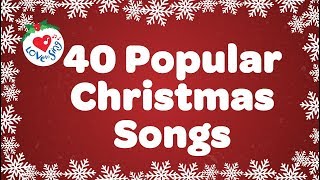 Top 40 Popular Christmas Songs and Carols Playlist  Over 90 Minutes 🎅 [upl. by Robson]