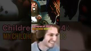 Childrens reactions to FNAF by year  FNAF 10TH ANNIVERSARY [upl. by Alimac]