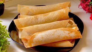 মচমচে শাহী পাটিসাপটা পিঠা Crispy Patishapta Pitha  চালের গুঁড়ার ক্ষীরসা পাটিসাপটা পিঠা রেসিপি [upl. by Ahcsrop867]