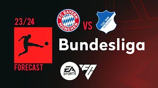 Hoffenheim vs Bayern Munich FC24 GAME PLAY FORECAST [upl. by Blackmun]