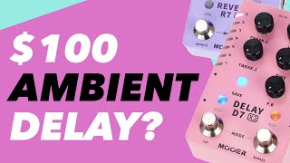 Mooer Ambient Stereo Pedals R7 Reverb  D7 Delay [upl. by Yennej]