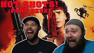 HOT SHOTS PART DEUX 1993 TWIN BROTHERS FIRST TIME WATCHING MOVIE REACTION [upl. by Remoh]