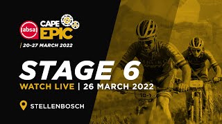 Stage 6  Live Broadcast  2022 Absa Cape Epic [upl. by Livvyy524]