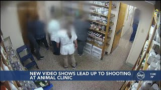 Shively Police release surveillance video of animal clinic shooting [upl. by Acinoda]