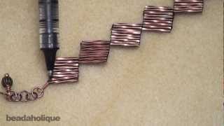 How to Do Ladder Stitch Bead Weaving [upl. by Eanrahs496]