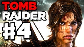 Tomb Raider  2013 Gameplay Walkthrough Part 4  Wolf Den PC XBox 360 PS3 [upl. by Ruckman]