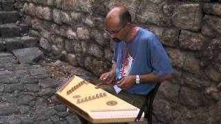 Dulcimer  Hammered dulcimer  Beautiful instrument made and music performed by Claude Bertrand [upl. by Kain946]