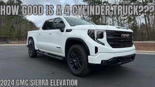 2024 GMC Sierra Elevation Full InDepth Review  How Good Is A 4 Cylinder Truck [upl. by Linders]