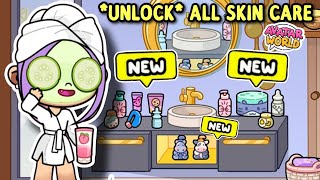 UNLOCK ALL SECRET HIDDEN SKIN CARE PRODUCTS amp ITEMS IN AVATAR WORLD🧴✨ [upl. by Hadlee686]