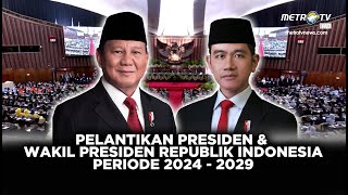 BREAKING NEWS DARI MPRDPR PELANTIKAN PRESIDEN amp WAPRES PERIODE 20242029 [upl. by Anirat]