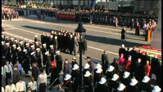 2011 Remembrance Sunday Ceremony at the Cenotaph  Part 2 of 3 [upl. by Godric]