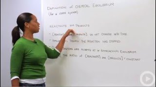 Chemical Equilibrium Definition [upl. by Enirehtac]