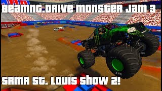 BeamNGDrive Monster Jam 3 SRMA St Louis 2016 Full Show 2 [upl. by Piegari375]