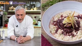 RISOTTO ALLA SALSICCIA E NEBBIOLO di Davide Scabin [upl. by Steffane]