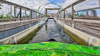 Kwai River  POWERPARK Flume Ride  POV [upl. by Nivar]