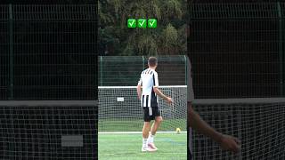 Knuckleball Crossbar Challenge ❌ 40 YARDS OUT asmr shorts reels [upl. by Sabu]