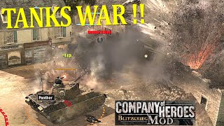 Tank game  Company of Heroes  Operation Goodwood Blitzkrieg tankgames companyofheroes tankwar [upl. by Lewert122]