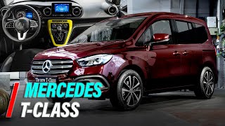 FIRST LOOK 2023 MercedesBenz TClass Small Minivan [upl. by Beyer]