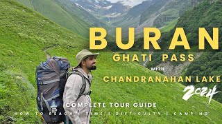 Buran Ghati Pass  3 Days  42km  Alpine Hiking  Most difficult pass in Himalayas  Himachal [upl. by Mosera]