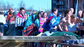 Polar plunge hit with freezing temperatures [upl. by Nalehp705]