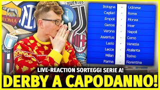 NOOO SEI BIG CONSECUTIVE E DERBY A CAPODANNO MA CHE È AHO SORTEGGI DEI CALENDARI LIVEREACTION [upl. by Mannie460]