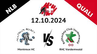 Highlights Rollhockey NLB  Montreux HC vs RHC Vordemwald [upl. by Oflunra167]