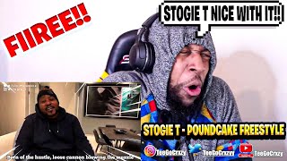 SOUTH AFRICA🇿🇦 Stogie T Freestyle Friday 🔥🔥🔥 17042020 quotPound Cakequot REACTION [upl. by Anahcar]