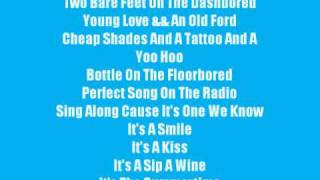 Kenny Chesney Summertime W Lyrics [upl. by Sachi]