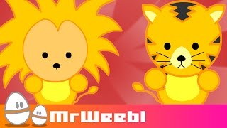 Kenya Where Can You See Lions  animated music video  MrWeebl [upl. by Nnalyrehc432]