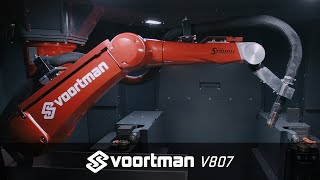 Voortman V807  onepass doitall steel processing [upl. by Hosbein]