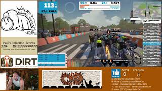 Lutece Express Recon Division B Race WTRL Zwift Racing League [upl. by Linnette]