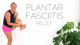 PLANTAR FASCIITIS EXERCISES  Ditch Foot Pain Fast [upl. by Cousins329]