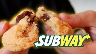 LA RECETTE DES COOKIES SUBWAY  How To Make Subway Cookies [upl. by Rapsag965]