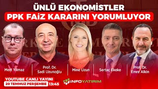 TCMB FAİZİ 1750YE ÇIKARDI Ünlü Ekonomistler Kararı Yorumluyor  İnfo Yatırım [upl. by Fidelio58]