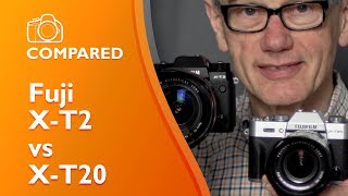 Detailed comparison Fuji XT20 to Fuji XT2 [upl. by Amlus353]