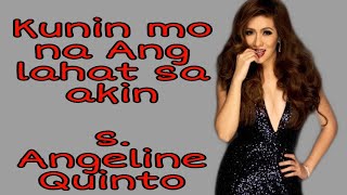 Kunin mo na ang lahat sa akin with Lyrics [upl. by Batsheva]