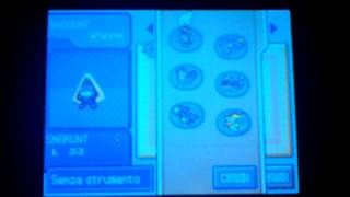 Pokèmon Platino come far evolvere Snorunt in un Froslass [upl. by Dlorej]