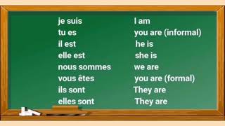 Les Verbes  Être et Avoir  Conjugation Present  Beginners  French Verbs  Class 6 [upl. by Lovering]