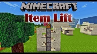 Items transportieren  Item Lifts und Fließbänder für Minecraft 162 [upl. by Dylana]