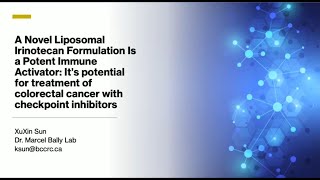 A Novel Liposomal Irinotecan Formulation Is a Potent Immunogenic Cell Death Inducer [upl. by Iahcedrom828]