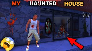 Franklins HAUNTED house  GHOST come in Franklins house and gave a TASK  GTA 5  Hindi Gameplay [upl. by Gowrie]