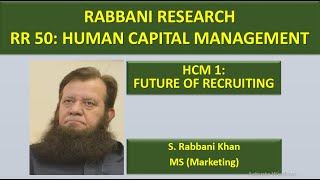 RR50 HCM 1 FUTURE OF RECRUITING [upl. by Ah]